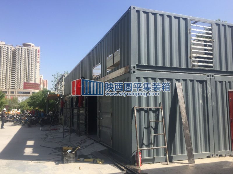 影象城盒马生鲜集装箱出货口