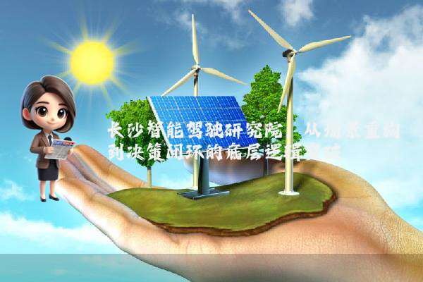 长沙智能驾驶研究院:从场景重构到决策闭环的底层逻辑突破